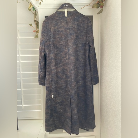 ABC Advisory Board Crystals Wool Blend Pea Coat Size Small - Picture 2 of 7